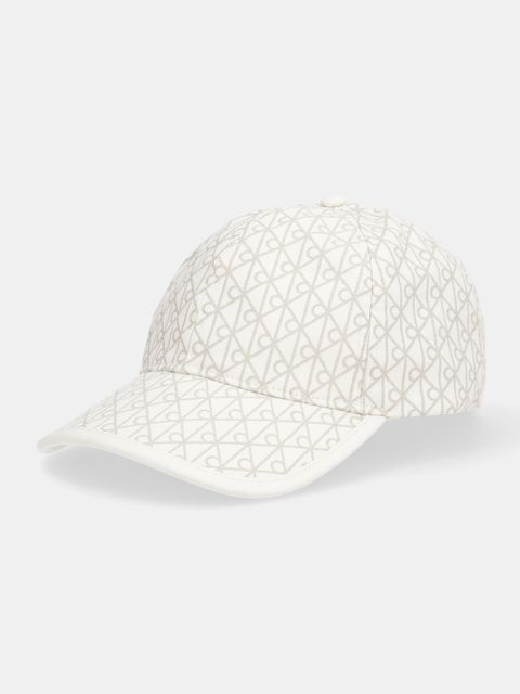 Calvin Klein czapka z daszkiem bawełniana kolor beżowy LV04F5036G - zdjęcie produktu nr 1