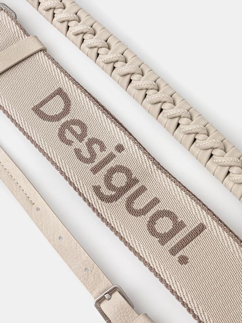 Desigual torebka kolor beżowy 25WAXPB2
