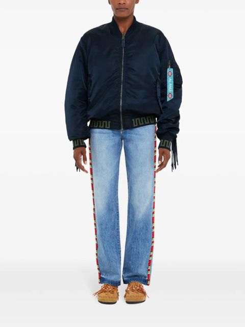 Alanui x Alpha Industries bomber jacket - Blue