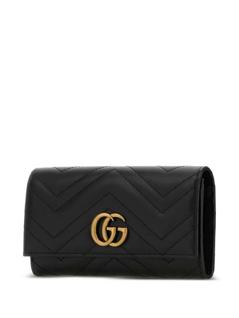 Gucci logo-detail wallet - Black