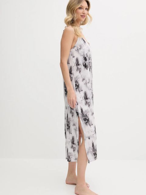 Dkny koszula nocna damska kolor biały YI40053