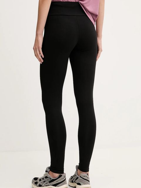 EA7 Emporio Armani legginsy damskie kolor czarny z nadrukiem AF12484.7W000539