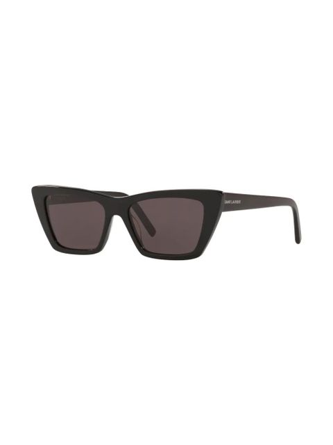 Saint Laurent Eyewear cat-eye frame tinted sunglasses - Black - zdjęcie produktu nr 2