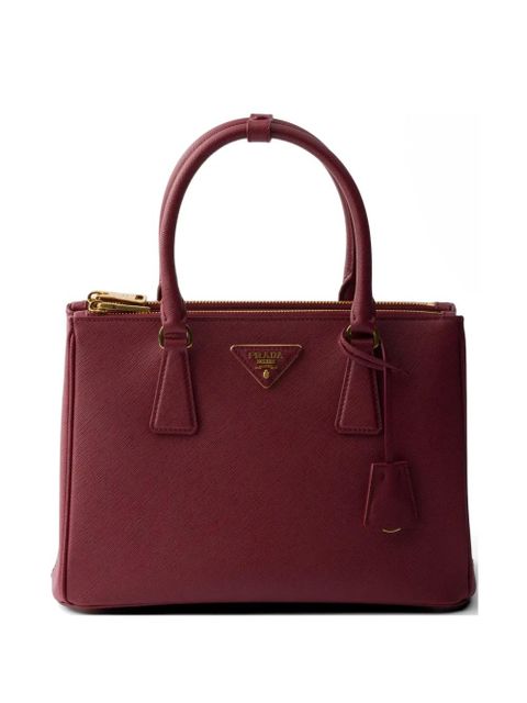 Prada Galleria medium Saffiano leather bag - Red - zdjęcie produktu nr 1