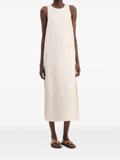 LouLou de Saison Paloma twisted back midi dress - Neutrals - zdjęcie produktu nr 2