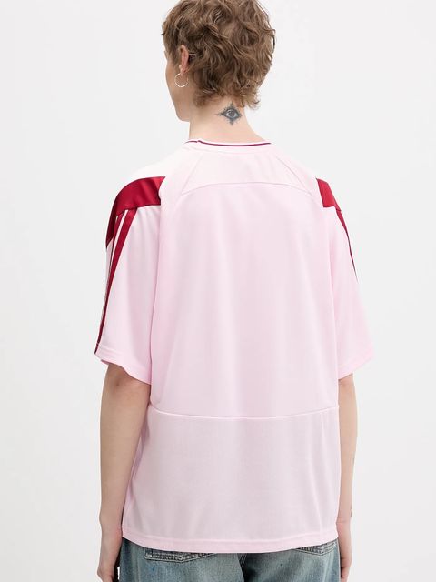 adidas t-shirt House of Tiro damski kolor różowy JY7624 - zdjęcie produktu nr 2