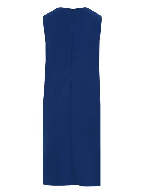 Prada crystal-embellished V-neck dress - Blue - zdjęcie produktu nr 2