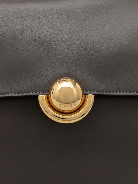 Furla torebka skórzana kolor brązowy WB01862.BX4185.4283S