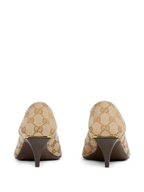 Gucci 55mm GG Horsebit pumps - Neutrals