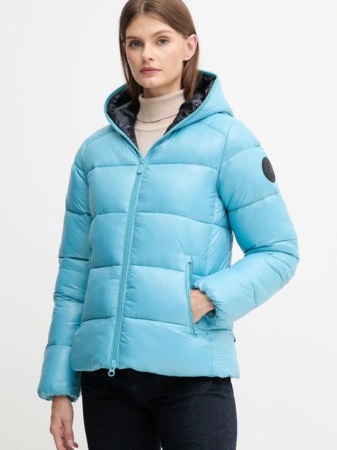 Save The Duck kurtka LOIS kolor niebieski zimowa D38090W.LOVE21 - zdjęcie produktu nr 1