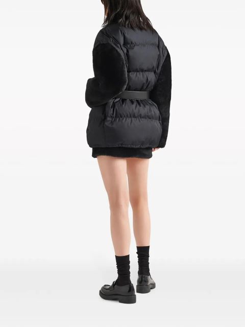 Prada Re-Nylon down jacket - Black