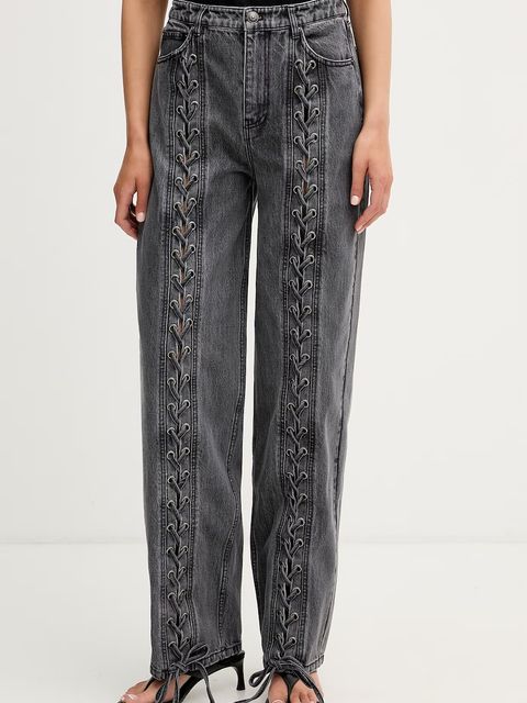 Rotate jeansy relaxed fit damskie - zdjęcie produktu nr 1