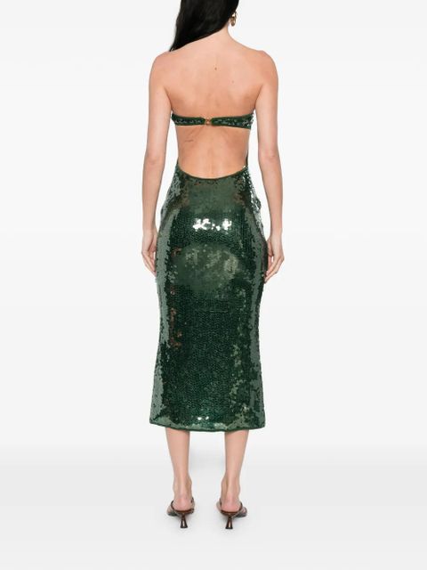 Oséree sequin dress - Green