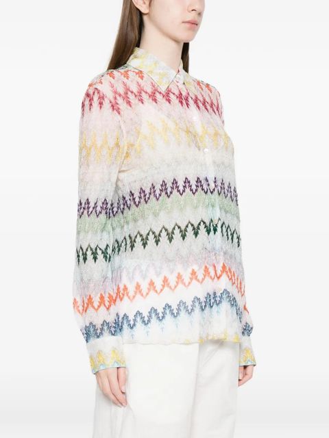 Missoni patterned shirt - White