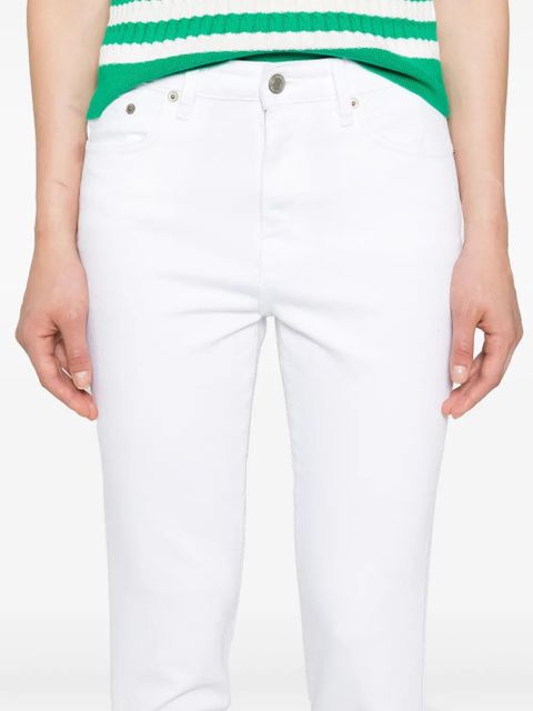 Lauren Ralph Lauren high-rise skinny jeans - White