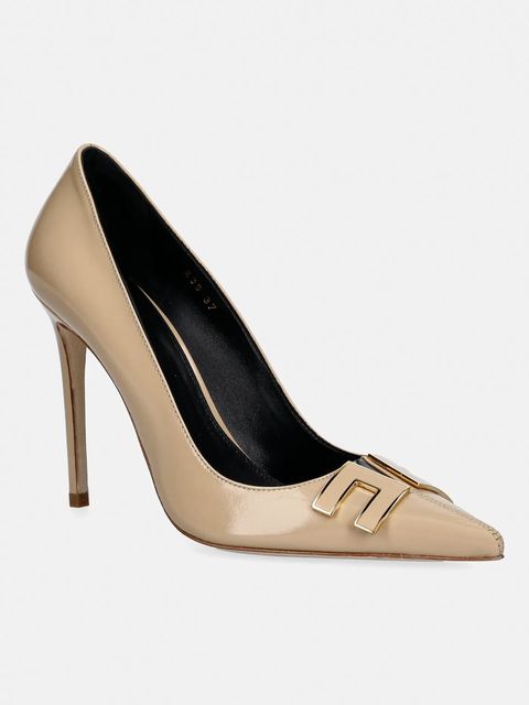 Elisabetta Franchi szpilki skórzane - zdjęcie produktu nr 1