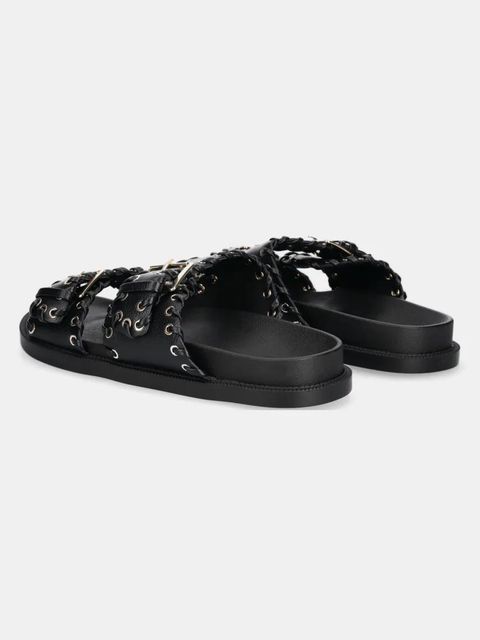 Answear.LAB klapki damskie kolor czarny