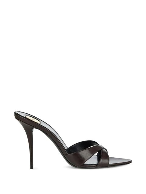 Saint Laurent Kirat leather sandals - Brown - zdjęcie produktu nr 1