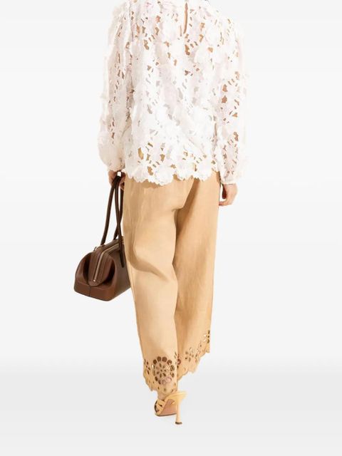 ZIMMERMANN Patience floral blouse - White