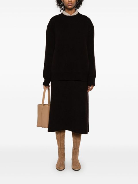 The Row Ivaanka skirt - Brown - zdjęcie produktu nr 2