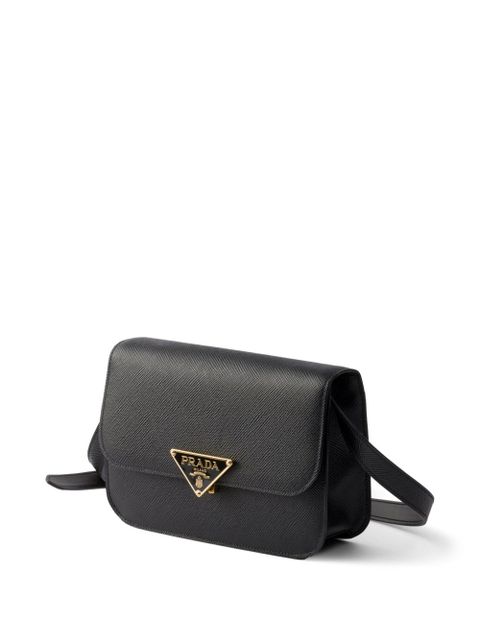 Prada leather shoulder bag - Black