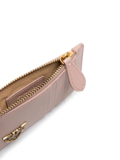 PINKO logo-detail leather purse