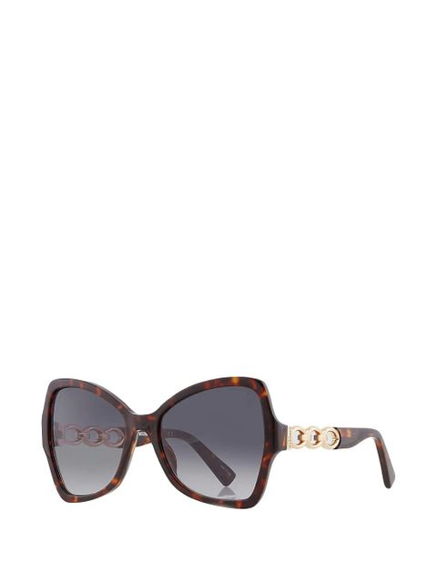 Moschino chain-link sunglasses - Brown - zdjęcie produktu nr 2