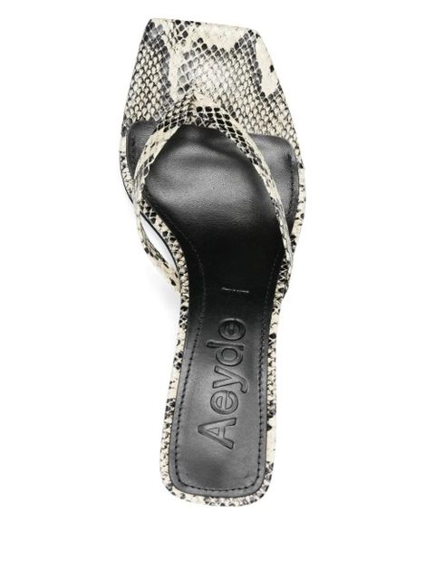 Aeyde 55mm Wilma sandals - Neutrals