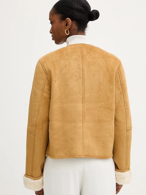 Morgan kurtka kolor brązowy przejściowa GPOLI