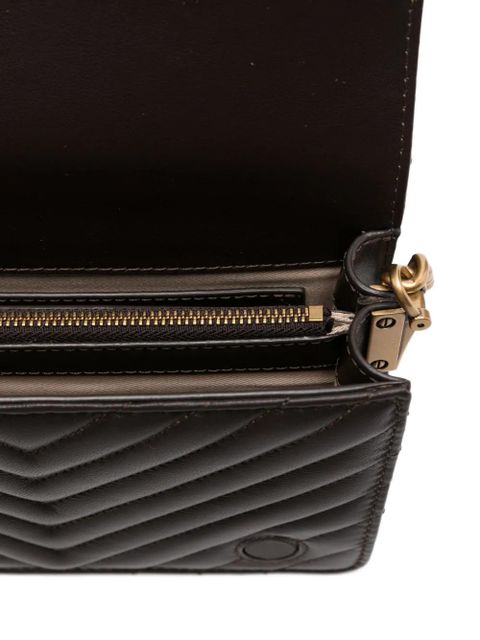 PINKO Love Click bag - Brown