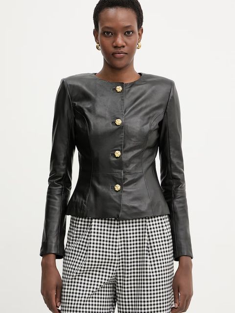 Marciano by Guess krótka kurtka damska skórzana CARA - zdjęcie produktu nr 1