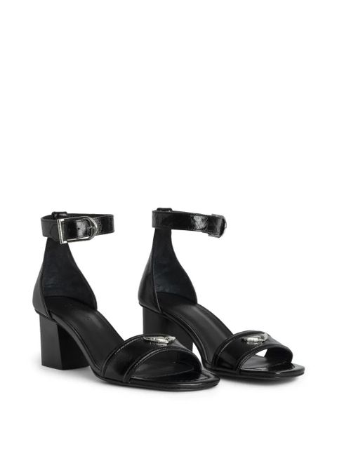Zadig&Voltaire 63mm Caprese Wings sandals - Black - zdjęcie produktu nr 2