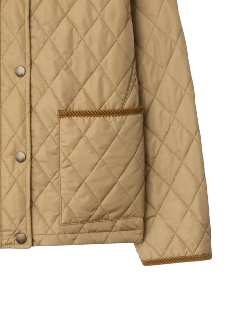 Burberry quilted jacket - Neutrals - zdjęcie produktu nr 2