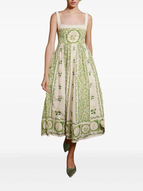 Agua By Agua Bendita Barbara Wild midi dress - Neutrals - zdjęcie produktu nr 2