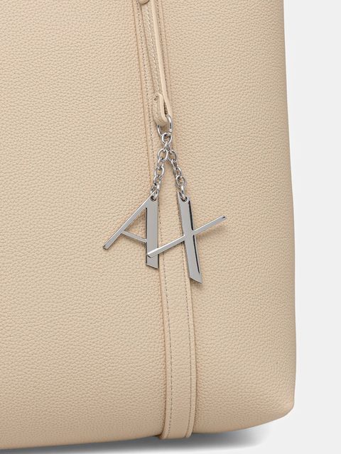 Armani Exchange torebka kolor beżowy 942930 CC726