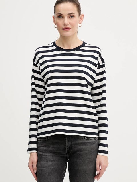 Barbour longsleeve bawełniany kolor granatowy LML0872 - zdjęcie produktu nr 1