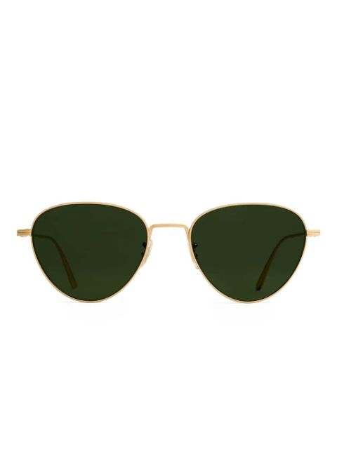 KHAITE oval-frame sunglasses - Gold - zdjęcie produktu nr 1
