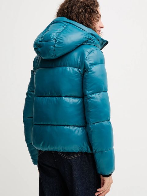 Save The Duck kurtka BIDDY kolor turkusowy zimowa D31989W.LOVE21 - zdjęcie produktu nr 2