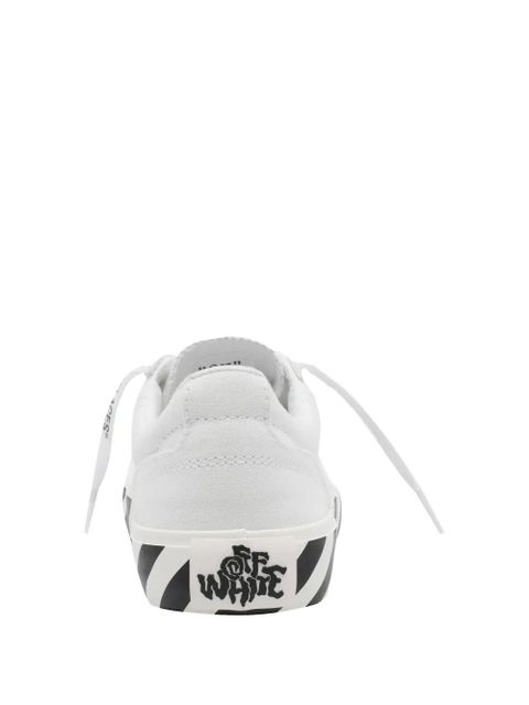 Off-White Arrows-print striped sneakers