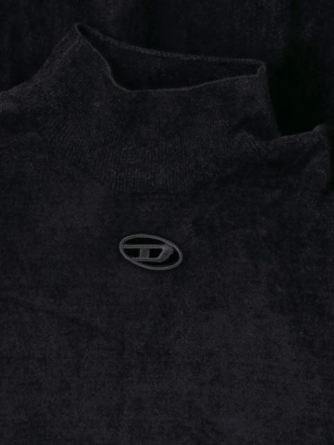 Diesel high-neck cut-out dress - Black