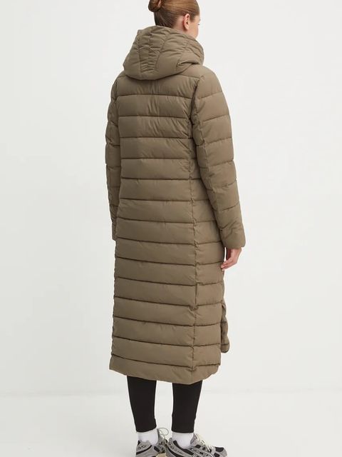 Didriksons kurtka STELLA damska kolor zielony zimowa 505538