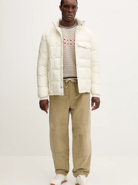 Mammut kurtka puchowa Mammut x Cabourn Direttissima kolor beżowy zimowa 1013.04250