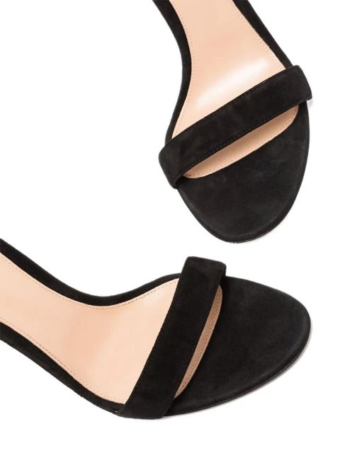 Gianvito Rossi Portofino 105mm suede sandals - Black - zdjęcie produktu nr 2