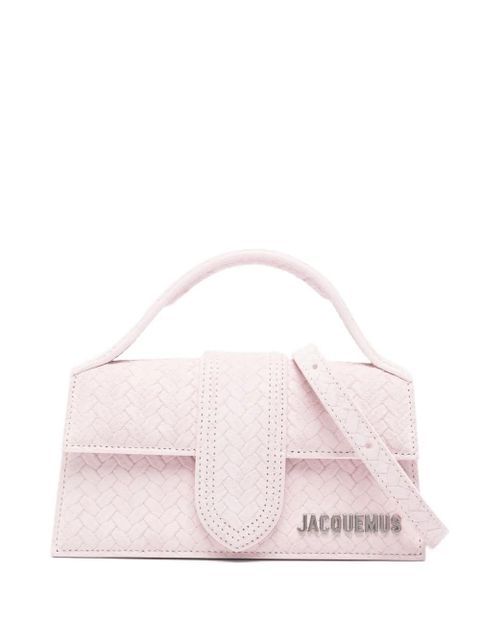 Jacquemus Le Bambino woven mini tote bag - Pink - zdjęcie produktu nr 1