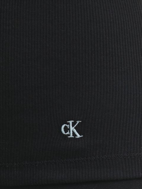 Calvin Klein Underwear top bawełniany 3-pack kolor szary LV00QS7493