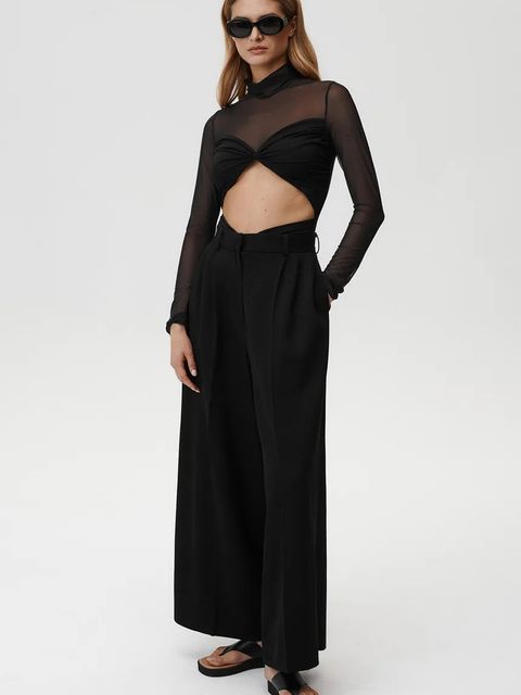 Undress Code body Thong damska kolor czarny gładka 843