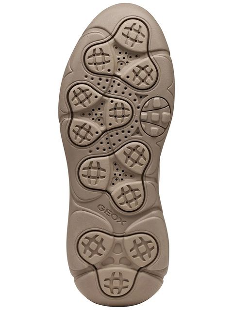 Geox sztyblety zamszowe D NEBULA 2.0 X damskie kolor brązowy na platformie D56NHB 00022 C6029