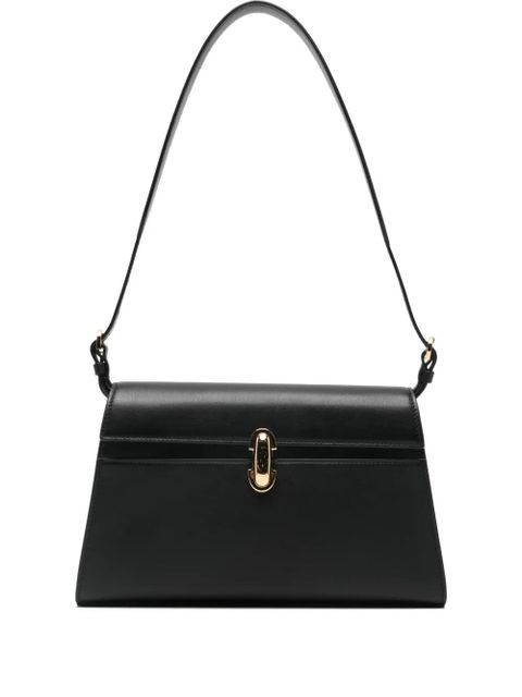 Savette flap-top shoulder bag - Black - zdjęcie produktu nr 1