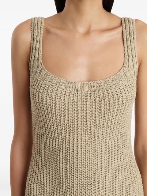 KHAITE knitted dress - Neutrals