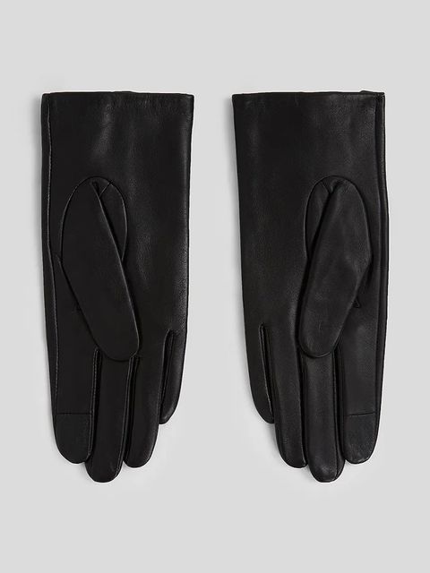 Karl Lagerfeld rękawiczki K/ESSENTIAL damskie kolor czarny A3W33033